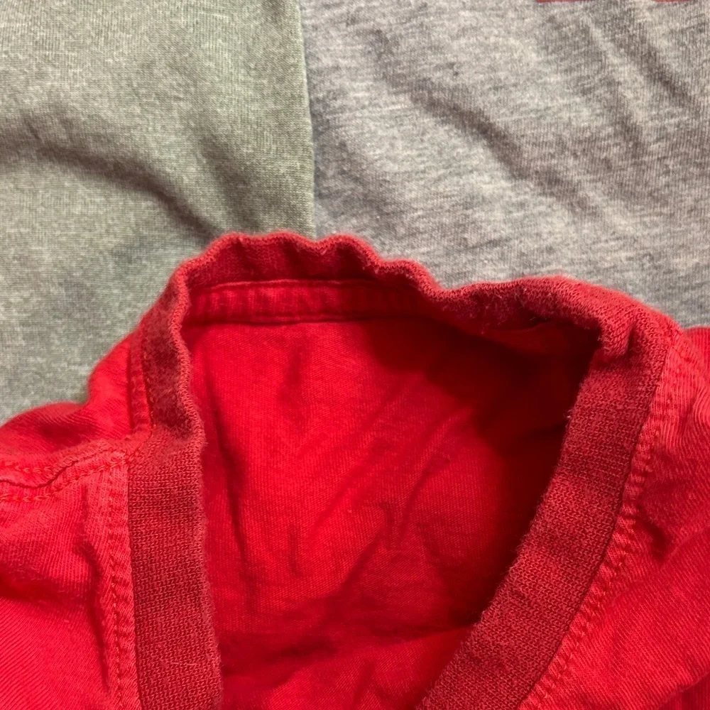 Set of 3 Nike Kids' Gray and Red Graphic Tees size 18m (red has no size tag)
